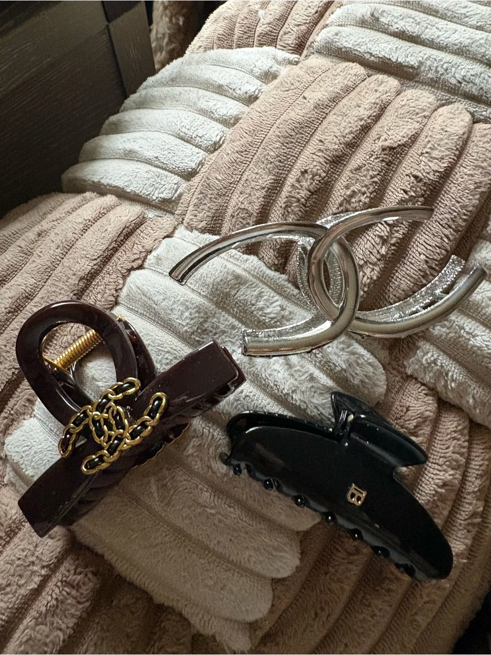Set of 3 Fashion Hair Claw Clips